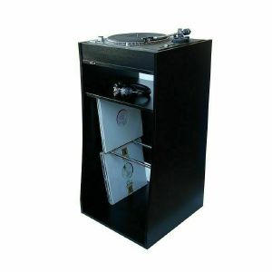 Sefour MC280 12"/LP Vinyl Record Storage Stand (black)