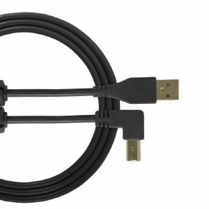 UDG Ultimate Angled USB 2.0 A-B Audio Cable (black, 2.0m)