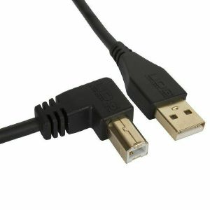 UDG Ultimate Angled USB 2.0 A-B Audio Cable (black, 2.0m)