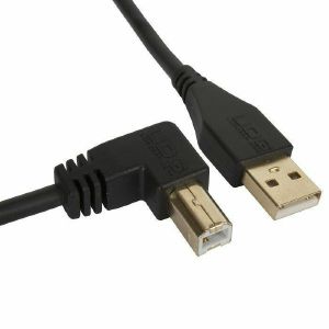 UDG Ultimate Angled USB 2.0 A-B Audio Cable (black, 3.0m)