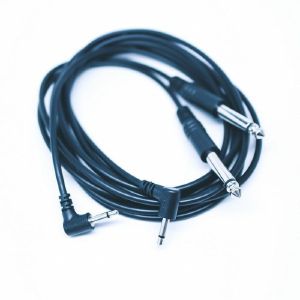 Modbap Modular 1/4" To 1/8" Audio Patch Cables (1.5m, pair)