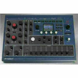 Waldorf M 8-Voice Polyphonic & 4-Part Multitimbral Wavetable Desktop Synthesiser (blue)