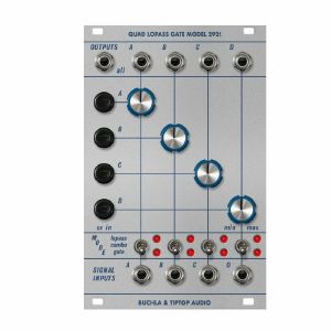 Buchla & TipTop Audio Quad Lopass Gate Model 292t Module