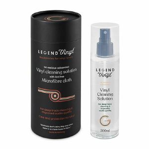 Legend Vinyl Vinyl Record Cleaning Solution With Lint-Free Microfibre Cloth