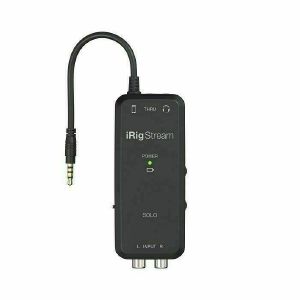 IK Multimedia iRig Stream Solo Analogue Audio Streaming Interface For iOS & Android