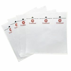 GrooveGuard Archival Anti-Static Vinyl LP Inner Sleeves (pack of 50)