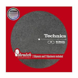 Dr Suzuki & Technics Scratch Edition 12" Vinyl Records Slipmats (pair)