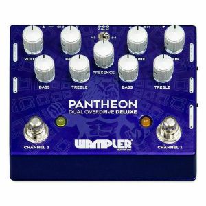 Wampler Pantheon Dual Overdrive Deluxe Effects Pedal