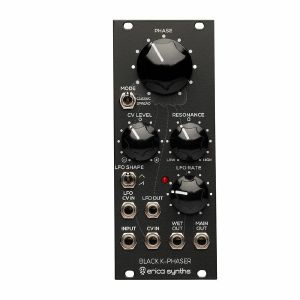 Erica Synths Black K-Phaser Krautrock Phaser Filter Module