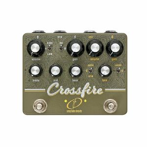 Crazy Tube Circuits Crossfire Dual Channel Overdrive/PreAmp Effects Pedal