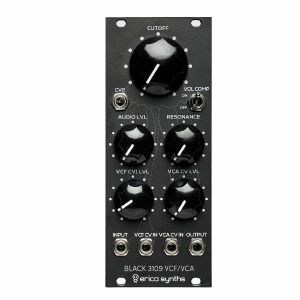 Erica Synths Black 3109 VCF/VCA Lowpass Filter & Voltage Controlled Amplifier Module