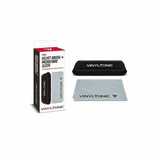 Vinyl Tonic Vinyl Record Velvet Brush & Microfibre Cloth