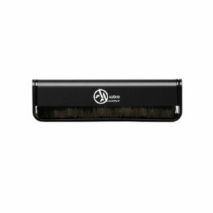 Audio Anatomy Vinyl Carbon Fibre Brush (black aluminimum, white logo)