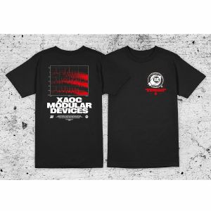 Xaoc Devices Working Class Electronics T-shirt (large, black/red/white)