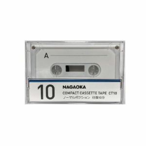 Nagaoka CT10 Compact Cassette Tape (10 minutes)