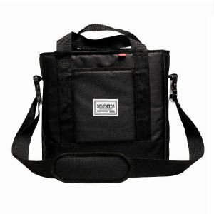 Selektor Messenger Bag 12" Vinyl Record Bag 30 (black, black)