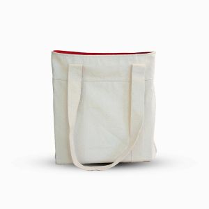 Selektor Tote Bag v2 12" Vinyl Record Bag 10 (white canvas)