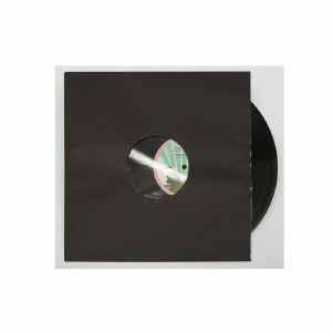 Bags Unlimited 12" Polylined Black Paper Record Sleeves (pack of 10)