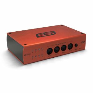 ESI M4U eX High Performance USB 3.0 MIDI Interface With Automatic I/O Detection