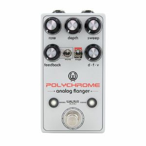 Walrus Audio Polychrome Analogue Flanger Effects Pedal (grey, retro limited edition)