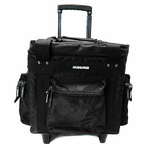 Magma LP100 DJ 12" Vinyl Record Trolley Bag 90 (black) (B-STOCK)