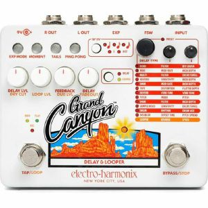Electro Harmonix Grand Canyon Delay & Looper Effects Pedal (white) (B-STOCK)