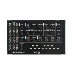 Moog Mavis Monophonic Analogue Semi-Modular Desktop Synthesiser Kit (simple self-assembly, black) (B-STOCK)