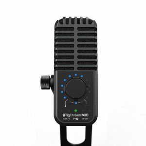 IK Multimedia iRig Stream Mic Pro Microphone & Audio Interface (black)