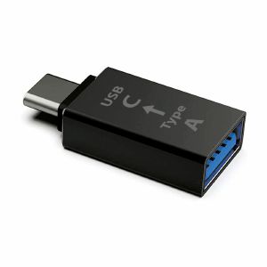 AV:Link USB 3.0 Type-A Socket To Type-C Plug OTG Adaptor (black)
