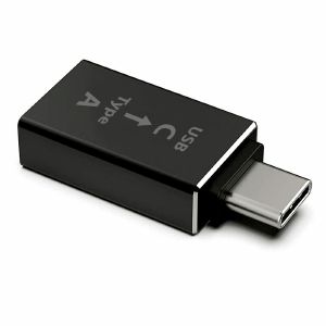 AV:Link USB 3.0 Type-A Socket To Type-C Plug OTG Adaptor (black)