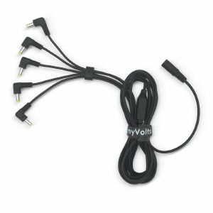 myVolts Korg Volca 5-Way Power Splitter Cable (black, PSU not included)