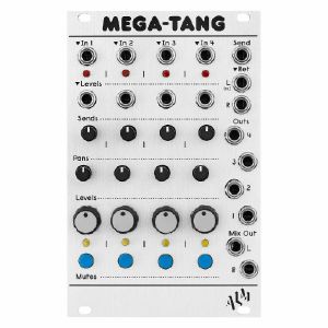 ALM Mega-Tang 4-Channel Linear VCA & Stereo Mixer Module (silver) (B-STOCK)