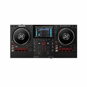 Numark Mixstream Pro+ Standalone Streaming DJ Controller With Amazon Music