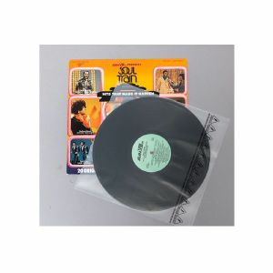 Bags Unlimited 12" High-Density Polyethylene Vinyl Record Inner Sleeves (3 mil/clear/pack of 25)