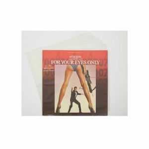 Bags Unlimited 12" Polyethylene Vinyl Record Album Sleeves (2 mil/clear/pack of 10)
