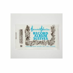 Bags Unlimited 12" Polyethylene Vinyl Record Album Sleeves (2 mil/clear/pack of 50)