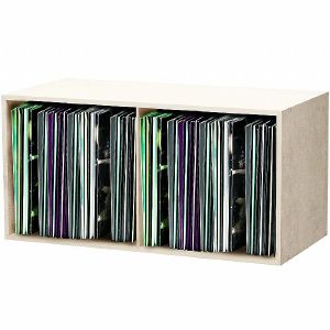 Glorious 12" Vinyl Record Storage Box 230 (white) (B-STOCK)