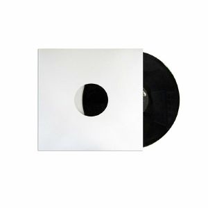 Bags Unlimited 12" Vinyl Record Album Cardboard Jackets With Centre Hole (white, pack of 25)