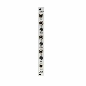 2hp Delay Delay Audio Processor Module (silver) (B-STOCK)