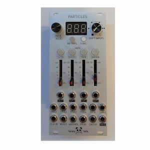 Patching Panda Particles Trigger Modulation & Pattern Variation Designer Module (silver)