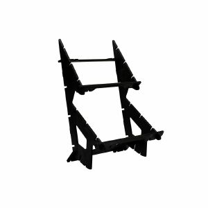 LOCI Doubl2 Versatile Expandable Modular Desktop Stand (black)