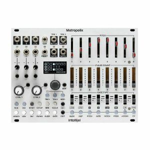Intellijel Metropolix Multitrack Performance-Oriented Pitch Gate & Mod Sequencer Module (silver) (B-STOCK)