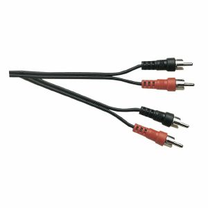 Electrovision 2x Phono Plugs To 2x Phono Plugs Cable (3.0m)