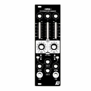 Xaoc Devices Deva Black Synth Module Panel