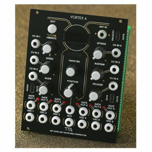 TipTop Audio Vortex 6 6-Voice ART Wavetable Generator Module