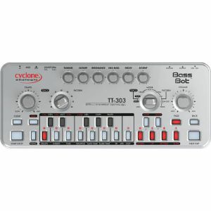 Cyclone Analogic TT-303 v2 Bass Bot Analogue Monophonic Synthesiser & Sequencer (silver) (B-STOCK)