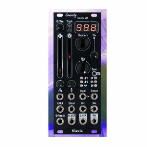 Klavis Grainity Digitally-Controlled Full-Analogue Path Granular & Multi-Mode VCF Module (black)