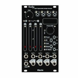 Klavis Quadigy Quad Programmable Envelope Generator Module (black)