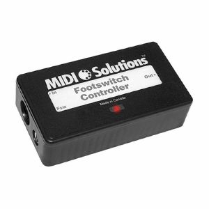 MIDI Solutions Footswitch Controller Multi-Function MIDI Event Generator (B-STOCK)