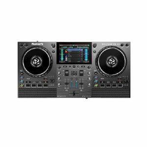 Numark Mixstream Pro Go Battery-Powered Standalone Streaming DJ Controller With Amazon Music (B-STOCK)